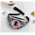Glitter-belteveske for barn