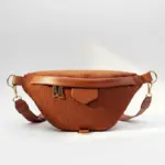 Fløyelsbeltebag for dame